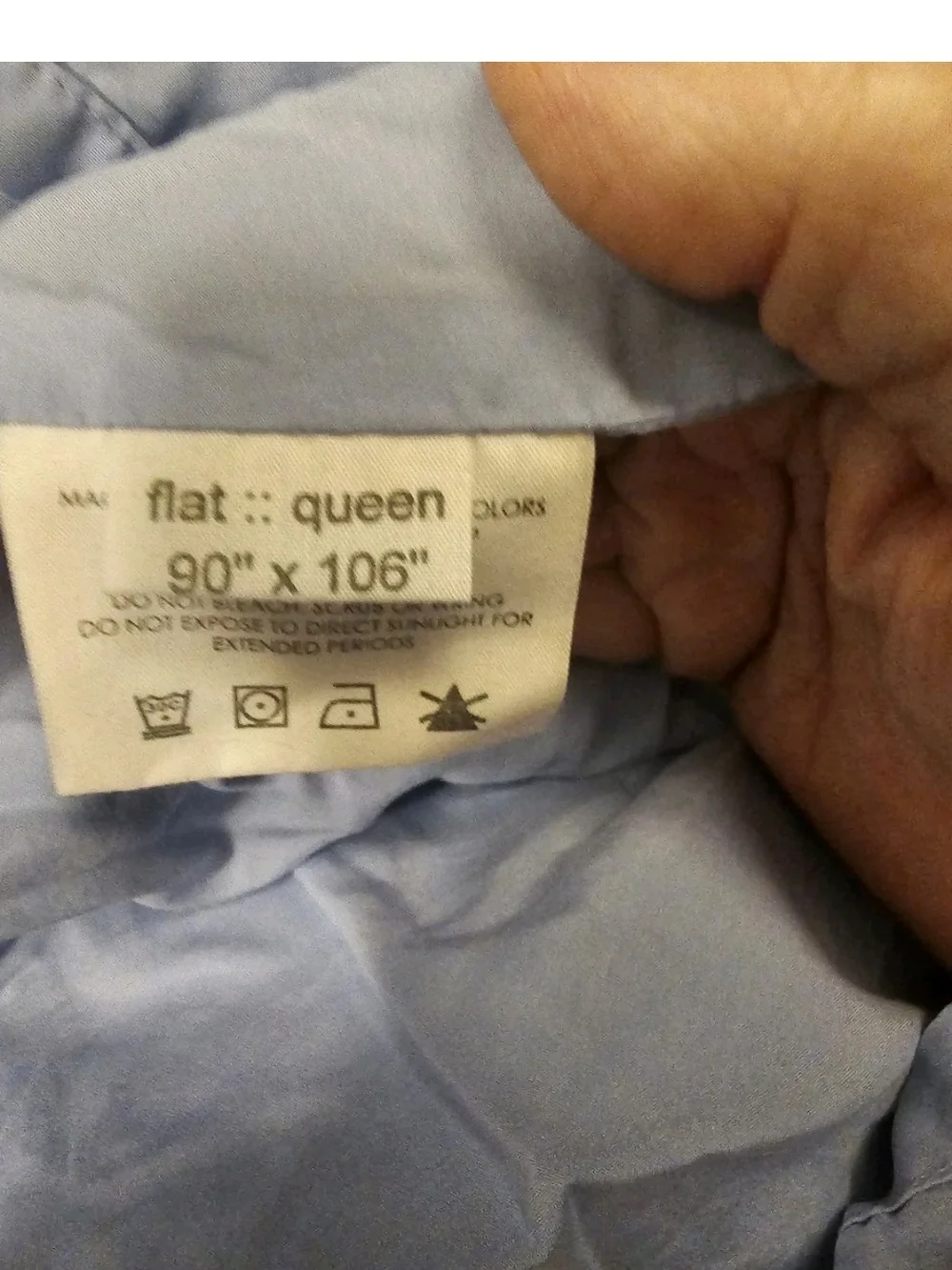 NWOT Kumi Kookoon Light Blue Queen Sheet Set
